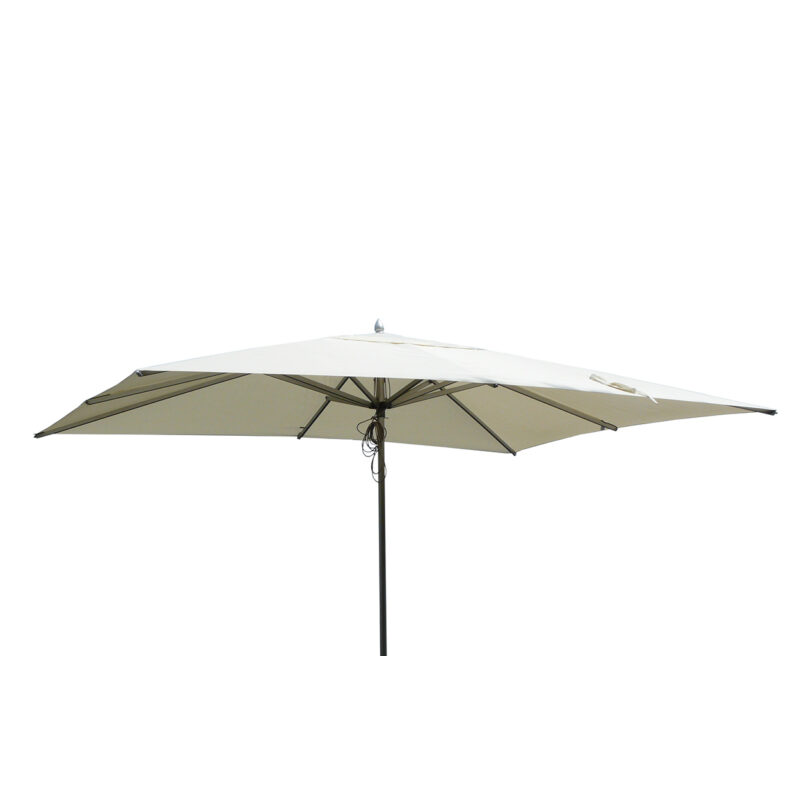 Ombrellone a palo centrale MADE IN ITALY Fibrasol Silver 300x300