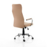 Poltrona Da Ufficio Wichita High Brown 76X20X59 Cm