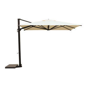 Zoom Ombrellone a palo laterale Peter Q300x300 cm Made in Italy