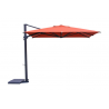 Ombrellone a palo laterale Peter Q300x300 cm Made in Italy