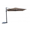 Ombrellone a palo laterale Peter Q300x400 cm Made in Italy