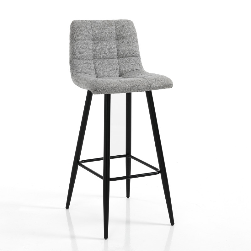 Sgabello Toffee Light Grey 74X50X37 Cm