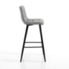 Sgabello Toffee Light Grey 74X50X37 Cm