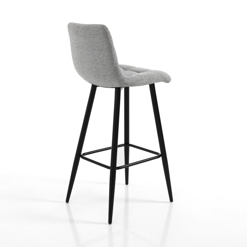 Sgabello Toffee Light Grey 74X50X37 Cm