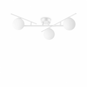 Lampada Da Soffitto Atlas Pl3 Bianco Ideal-Lux