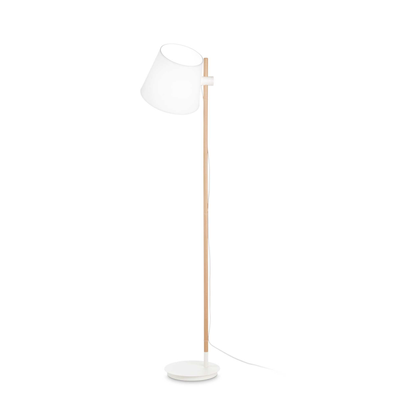 Lampada Da Terra Axel Pt1 Bianco Ideal-Lux