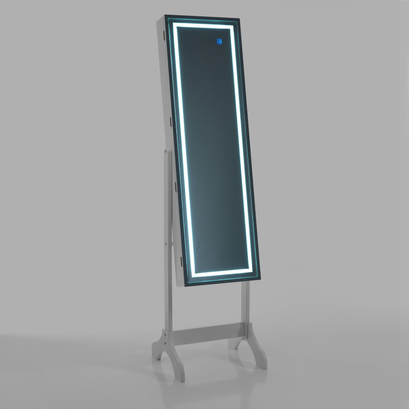 Specchiera Da Terra C/Contenitore  128 X 45 H.17 Cm