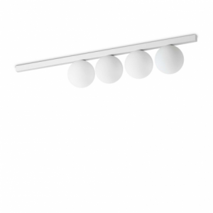 Lampada Da Soffitto Binomio Pl4 Bianco Ideal-Lux
