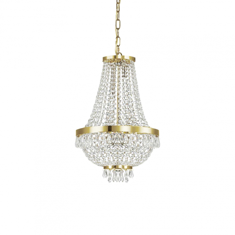 Lampada A Sospensione Caesar Sp6 Oro Ideal-Lux
