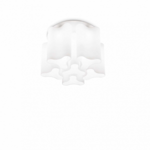 Lampada Da Soffitto Compo Pl6 Bianco Ideal-Lux