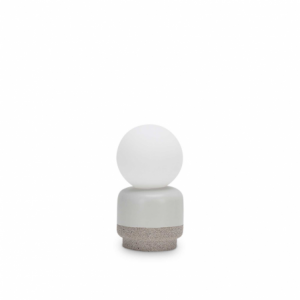 Lampada Da Tavolo Cream Tl1 D19 Ideal-Lux