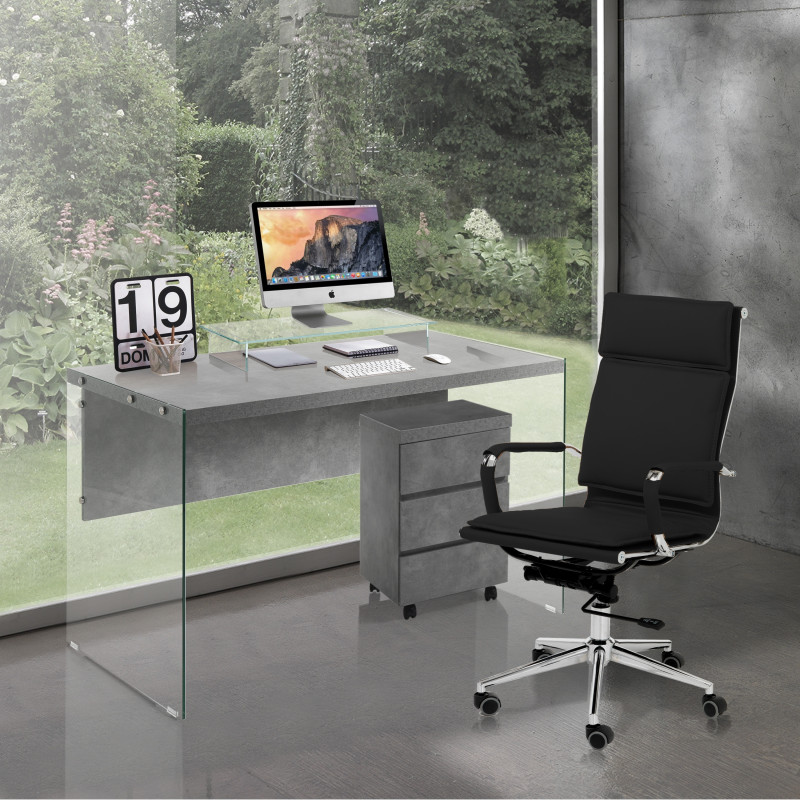 Poltrona Da Ufficio Premier Black 89X59X38 Cm