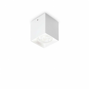 Lampada Da Soffitto Dot Pl Square Bianco 3000K Ideal-Lux