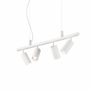 Lampada A Sospensione Dynamite Sp4 Bianco Ideal-Lux