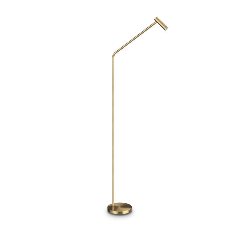 Lampada Da Terra Easy Pt Ottone Ideal-Lux