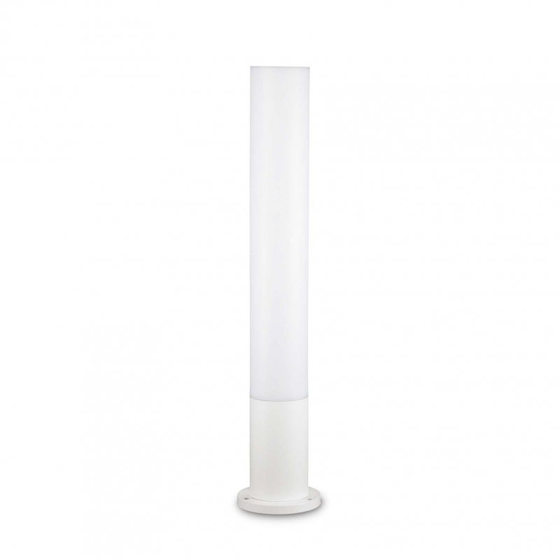 Lampada Da Terra Edo Outdoor Pt1 Round Bianco Ideal-Lux