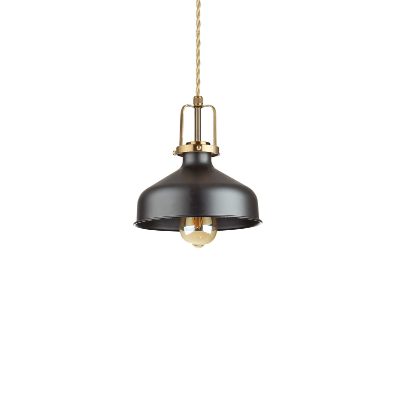 Lampada A Sospensione Eris-2 Sp1 Nero Ideal-Lux