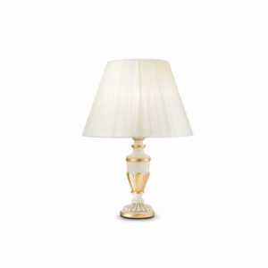 Lampada Da Tavolo Firenze Tl1 Bianco Ideal-Lux