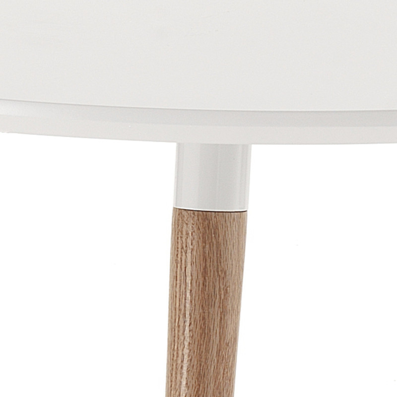 Tavolo Rotondo Allungabile Ego Wood  128X68X15 Cm