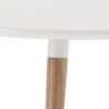 Tavolo Rotondo Allungabile Ego Wood  128X68X15 Cm