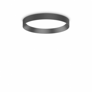 Lampada Da Soffitto Fly Pl D35 3000K Nero Ideal-Lux