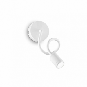 Lampada Da Parete Focus-1 Ap Bianco Ideal-Lux