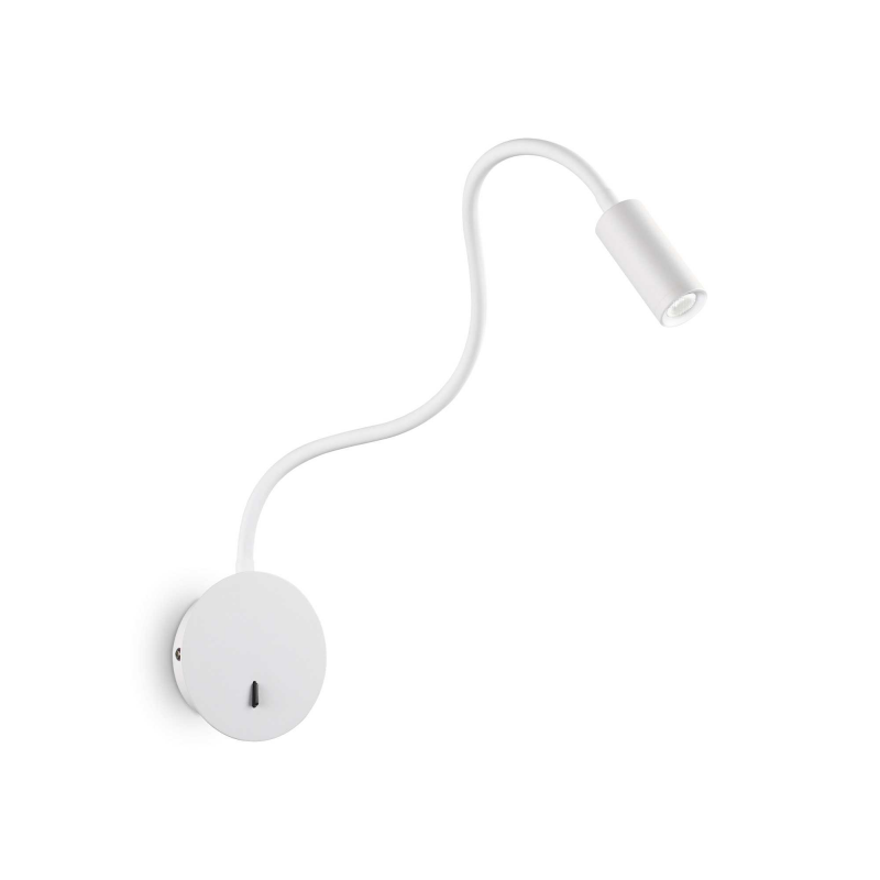 Lampada Da Parete Focus-2 Ap Bianco Ideal-Lux