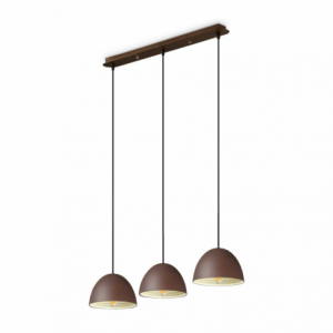 Lampada A Sospensione Folk Sp3 Coffee Ideal-Lux