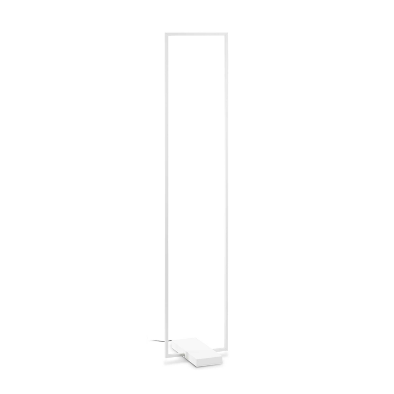 Lampada Da Terra Frame Pt Bianco Ideal-Lux