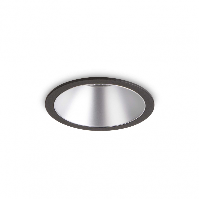 Lampada Da Incasso Game Trim Round 11W 3000K Bk Sl Ideal-Lux