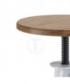Sgabello Pajo in legno regolabile