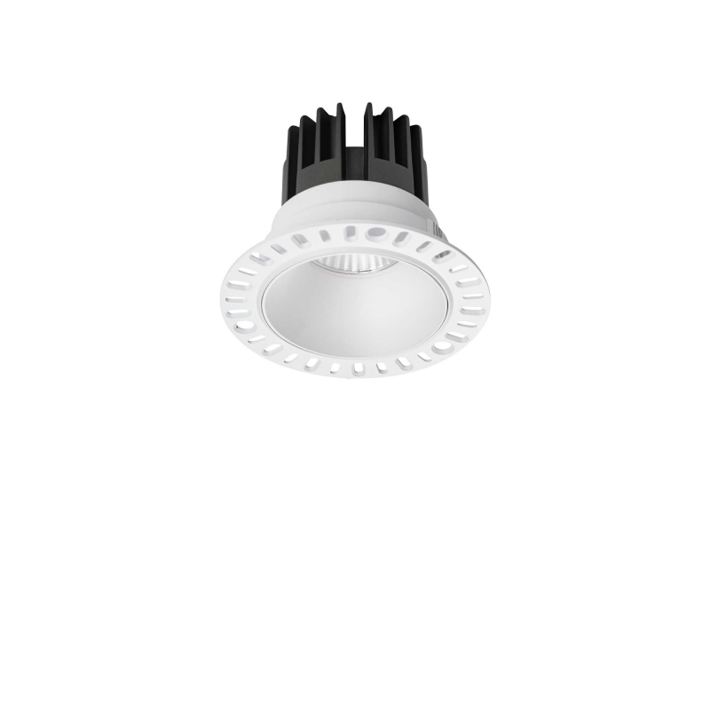 Lampada Da Incasso Game Trimless Round 11W 3000K Wh Ideal-Lux