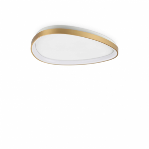 Lampada Da Soffitto Gemini Pl D061 Dali/Push Ottone Ideal-Lux