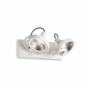 Lampada Da Soffitto Glim Pl2 Bianco Ideal-Lux