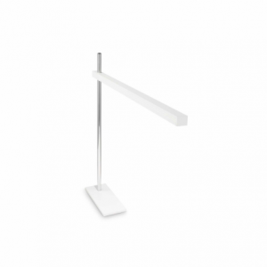 Lampada Da Tavolo Gru Tl Bianco Ideal-Lux
