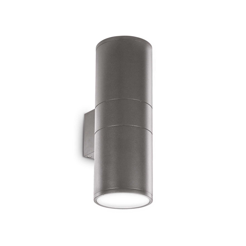Lampada Da Parete Gun Ap2 Big Antracite Ideal-Lux