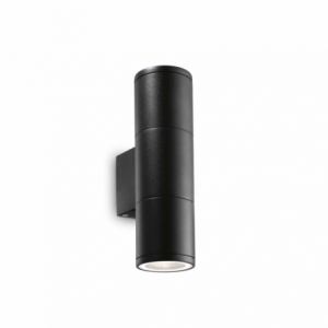 Lampada Da Parete Gun Ap2 Small Nero Ideal-Lux