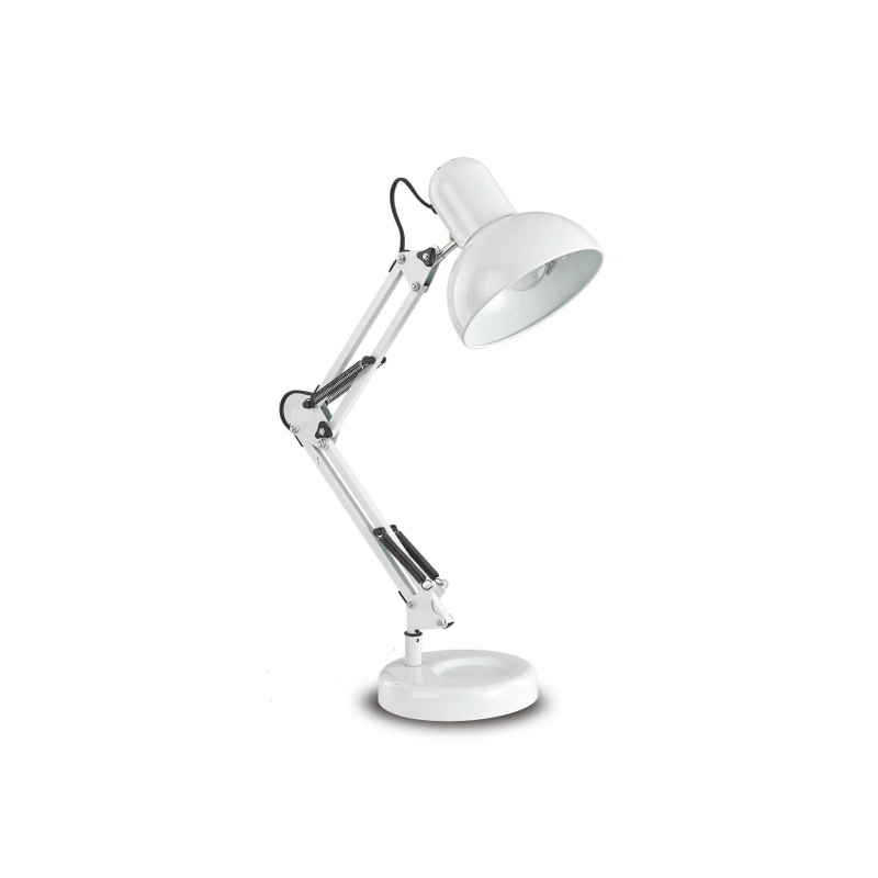Lampada Da Tavolo Kelly Tl1 Bianco Ideal-Lux