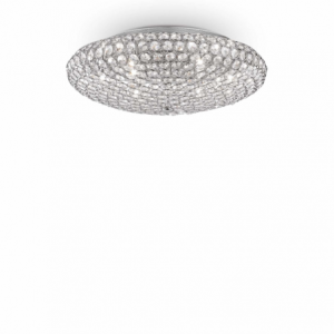 Lampada Da Soffitto King Pl9 Cromo Ideal-Lux