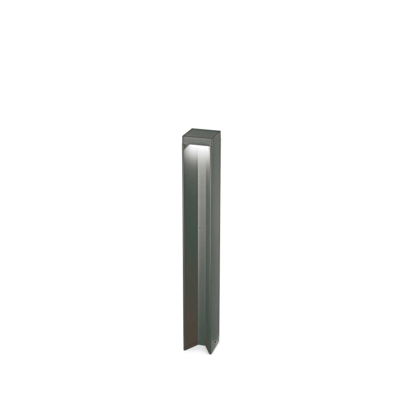 Lampada Da Terra Kurt Pt Antracite 4000K Ideal-Lux