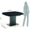 Tavolo Allungabile Epic 1 127 X 94 H.23 Cm