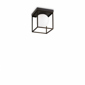 Lampada Da Soffitto Lingotto Pl1 Nero Ideal-Lux