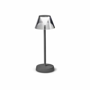 Lampada Da Tavolo Lolita Tl Cool Grey Ideal-Lux