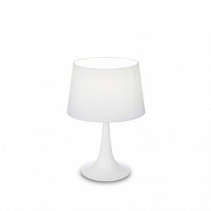 Lampada Da Tavolo London Tl1 Small Bianco Ideal-Lux