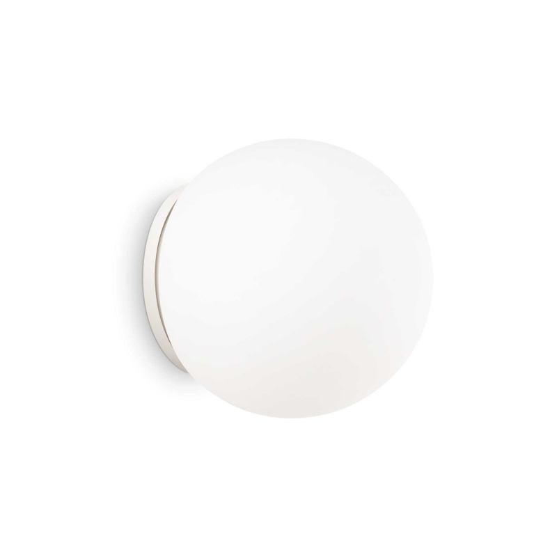 Lampada Da Parete Mapa Bianco Ap1 D30 Ideal-Lux