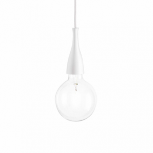 Lampada A Sospensione Minimal Sp1 Bianco Ideal-Lux