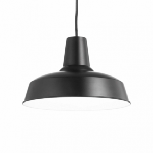 Lampada A Sospensione Moby Sp1 Nero Ideal-Lux