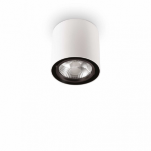 Lampada Da Soffitto Mood Pl1 D15 Round Bianco Ideal-Lux