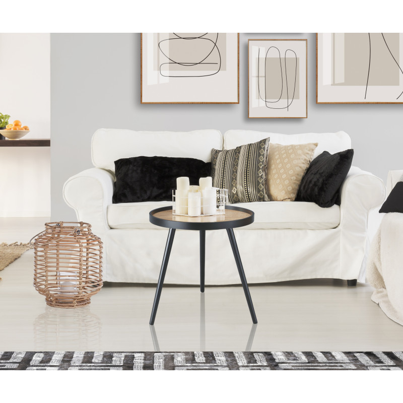 Tavolino / Comodino Charlotte 48,5 X 48 H.9 Cm
