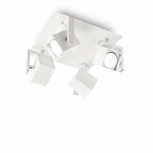 Lampada Da Soffitto Mouse Pl4 Bianco Ideal-Lux
